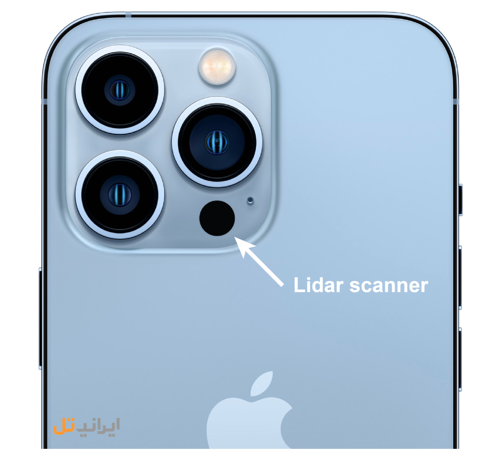 استفاده از سنسور لایدار در طراحی دوربین آیفون 